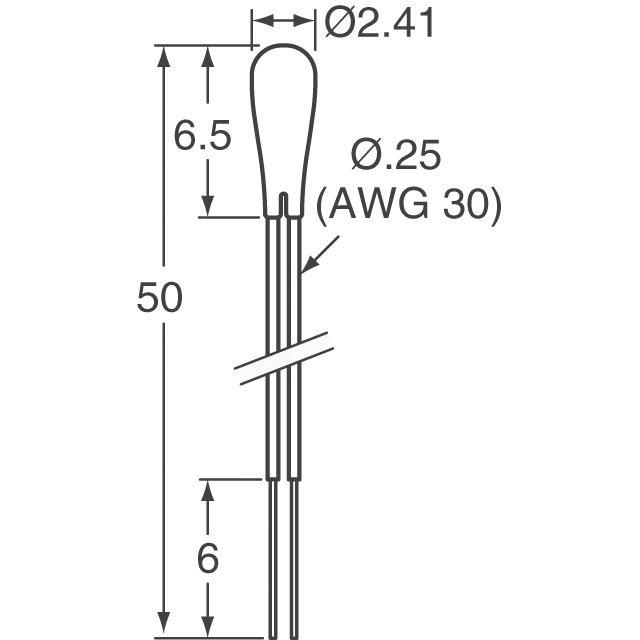 B57863S0502F040 EPCOS - TDK Electronics  Temperatursensoren – NTC-Thermistoren
